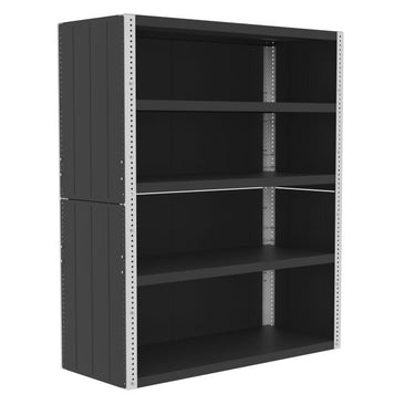 Valley Craft Heavy Duty Shelving, 12 Gauge - Enclosed, 60